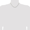 Sterling Silver 3.7mm Round Spiga Chain