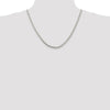 Sterling Silver 4mm Round Spiga Chain