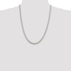 Sterling Silver 5mm Round Spiga Chain