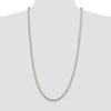 Sterling Silver 5mm Round Spiga Chain