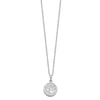 Sentimental Expressions Sterling Silver  Antiqued In My Heart Ash Holder 18 Inch Necklace