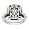 Shey Couture Sterling Silver with 14K Accent Antiqued Mother Of Pearl Ring