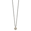 Shey Couture Sterling Silver with 14K Accent 18 Inch Diamond Necklace