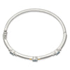 Gold Gemstone Hinged Bangles