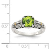 Sterling Silver with 14K Accent Gemstone Rings