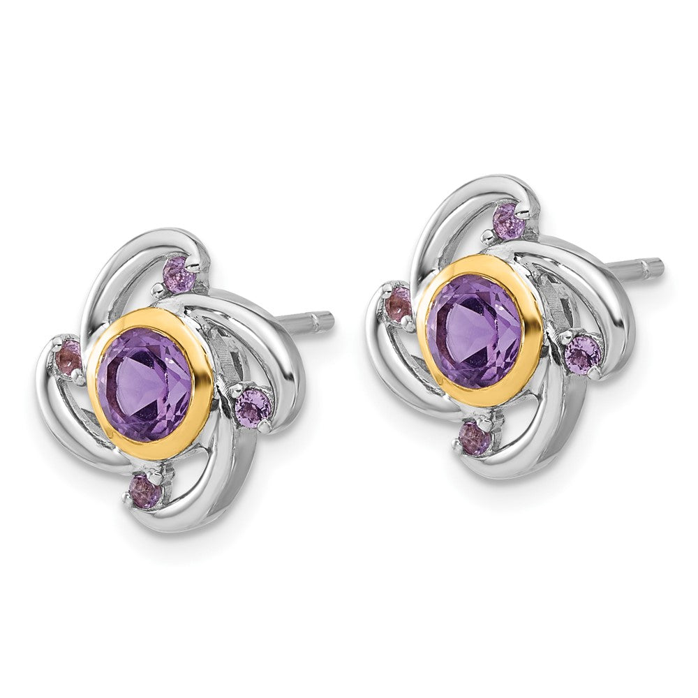 Gemstone Post Earrings