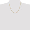Gold (14K & 10K) Diamond-Cut Quadruple Rope Chain — 1.85 mm