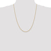 Gold (14K & 10K) Diamond-Cut Quadruple Rope Chain — 1.85 mm