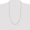 Gold (14K & 10K) Diamond-Cut Quadruple Rope Chain — 1.85 mm