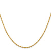 Gold (14K & 10K) Diamond-Cut Quadruple Rope Chain — 2 mm