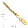 Gold (14K & 10K) Diamond-Cut Quadruple Rope Chain — 2.25 mm