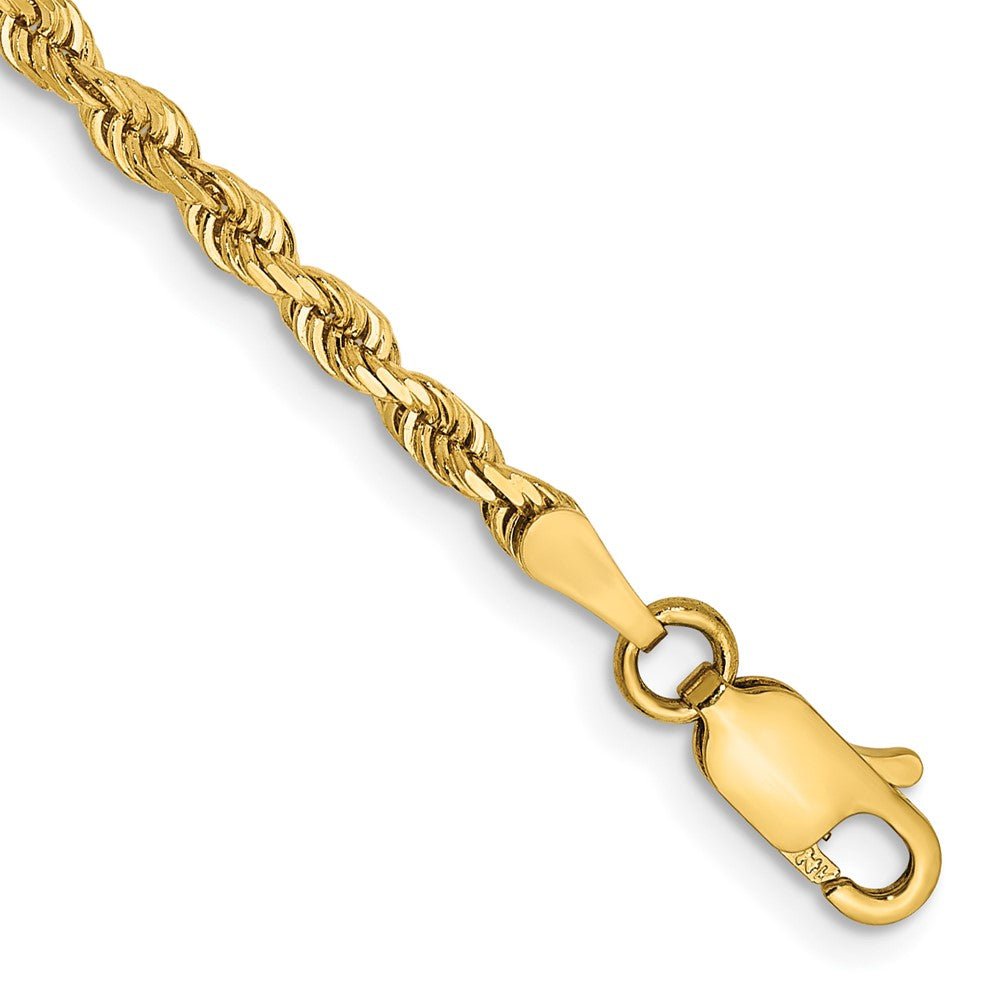 Gold (14K & 10K) Diamond-Cut Quadruple Rope Chain