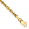 Gold (14K & 10K) Diamond-Cut Quadruple Rope Chain — 3 mm