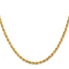Gold (14K & 10K) Diamond-Cut Quadruple Rope Chain — 3.35 mm