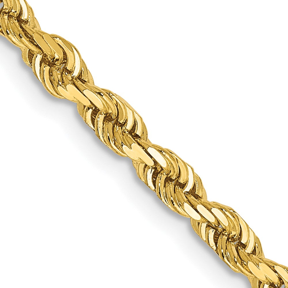Gold (14K & 10K) Diamond-Cut Quadruple Rope Chain