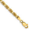Gold (14K & 10K) Diamond-Cut Quadruple Rope Chain — 4 mm