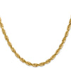Gold (14K & 10K) Diamond-Cut Quadruple Rope Chain — 4.5 mm