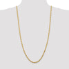 Gold (14K & 10K) Diamond-Cut Quadruple Rope Chain — 4.5 mm