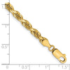 Gold (14K & 10K) Diamond-Cut Quadruple Rope Chain — 4.5 mm