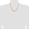 Gold (14K & 10K) Diamond-Cut Quadruple Rope Chain — 7 mm