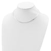 Sterling Silver 4mm Cubetto Necklace