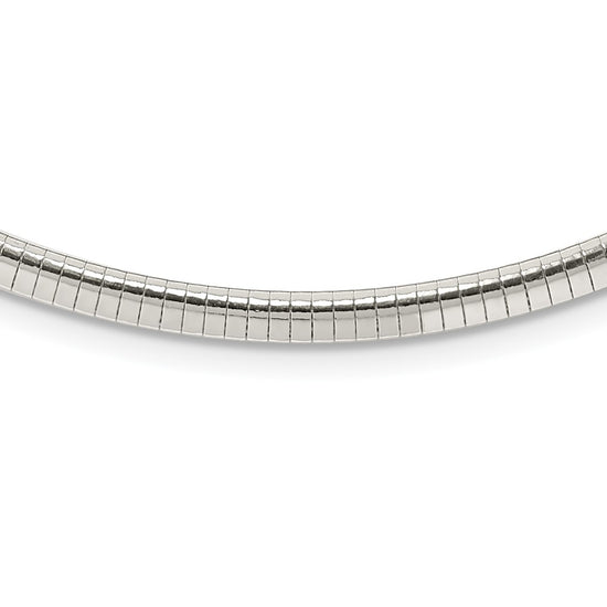 Sterling Silver 4mm Cubetto Necklace