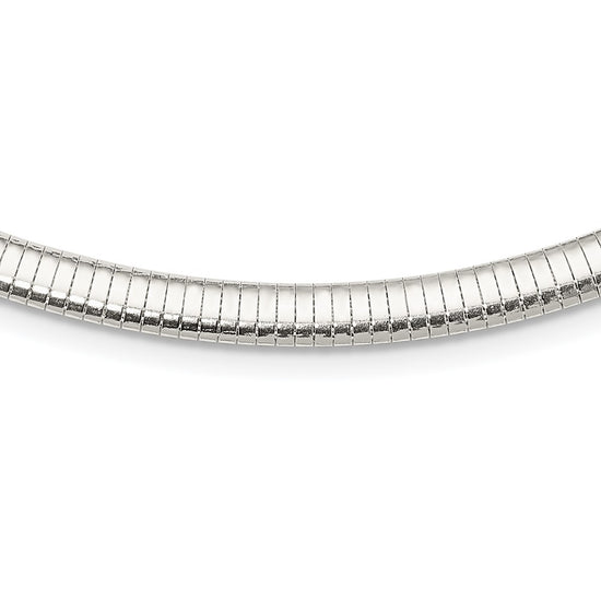 Sterling Silver 6mm Cubetto Necklace