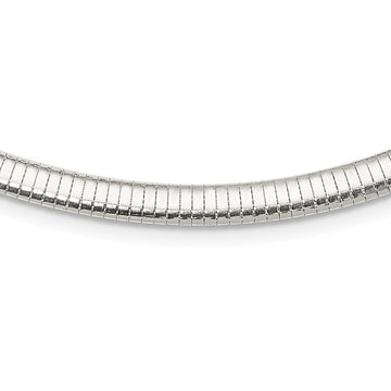 Sterling Silver 6mm Cubetto Necklace