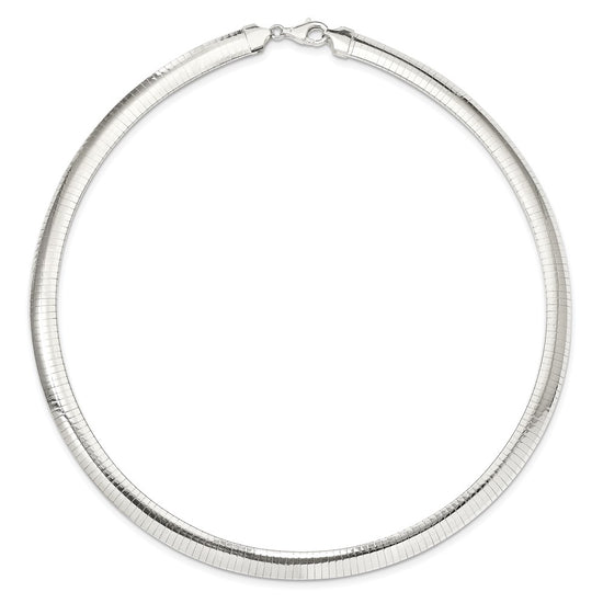 Sterling Silver 8mm Cubetto Necklace