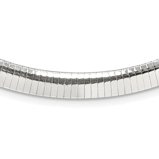 Sterling Silver 8mm Cubetto Necklace