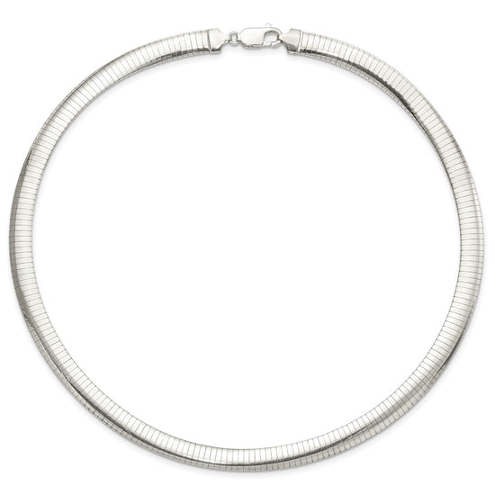 Sterling Silver 8mm Cubetto Necklace