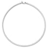Sterling Silver Flash Gold-plated Reversible 3mm Cubetto Chain