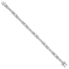 Sterling Silver Rhodium-plated CZ Bracelet