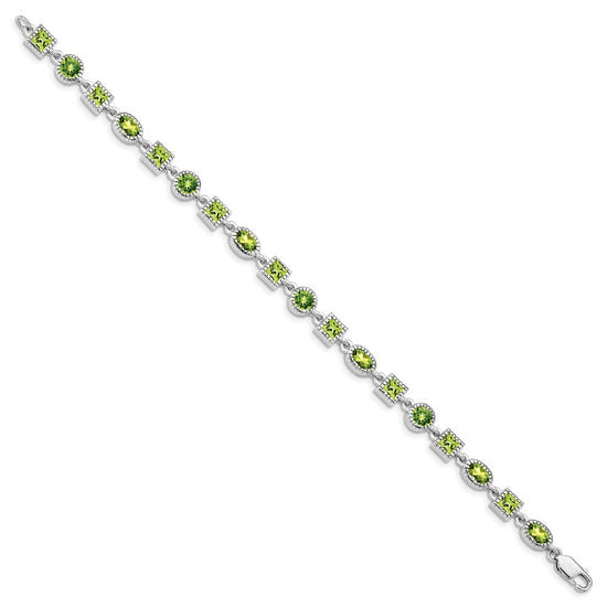 Mixed Shape Gemstone Bracelets