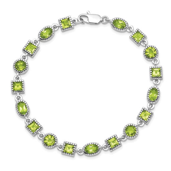 Mixed Shape Gemstone Bracelets