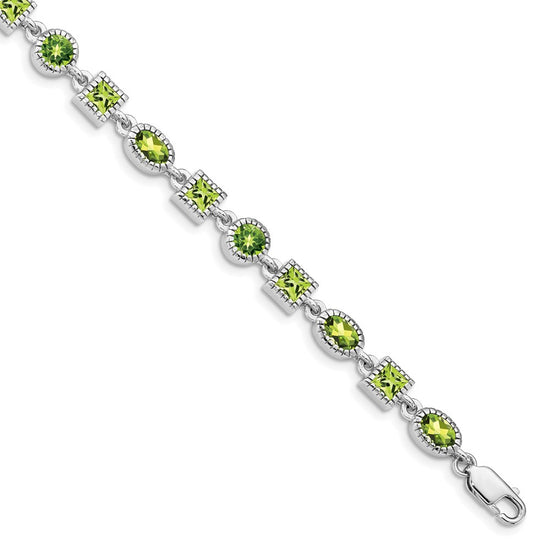Mixed Shape Gemstone Bracelets
