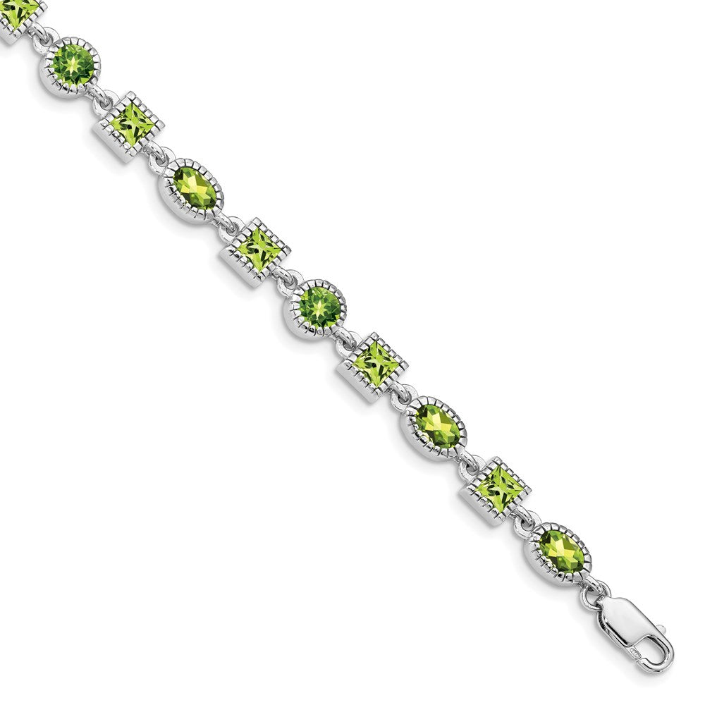 Mixed Shape Gemstone Bracelets