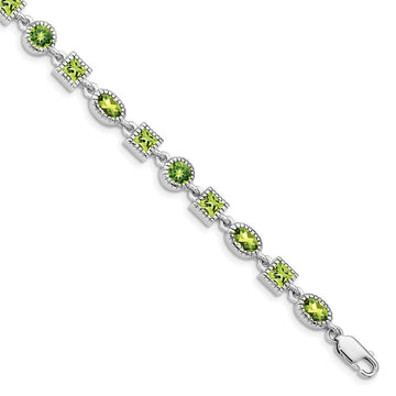Mixed Shape Gemstone Bracelets