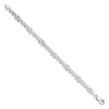 Sterling Silver CZ Fancy Polished Bracelet