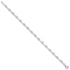 Sterling Silver CZ Fancy Polished Bracelet