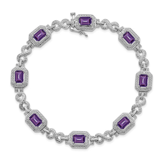 Diamond & Gemstone Bracelets