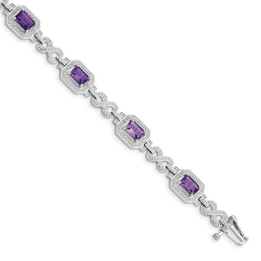 Diamond & Gemstone Bracelets