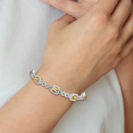 Diamond & Gemstone Bracelets