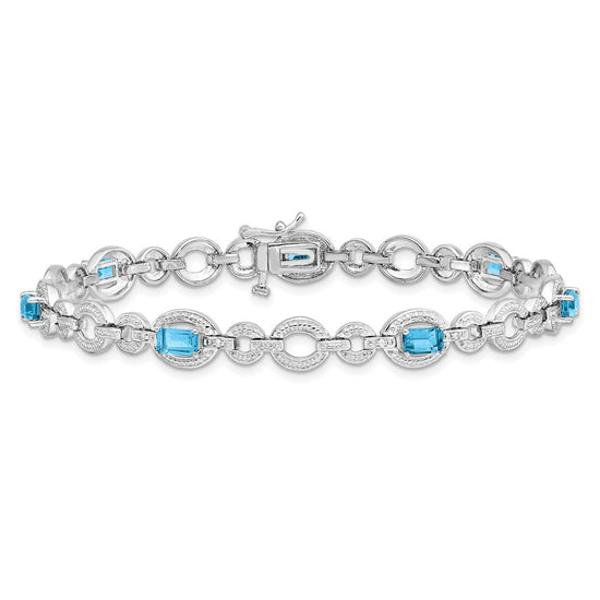 Diamond & Gemstone Bracelets