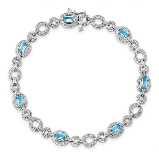 Diamond & Gemstone Bracelets