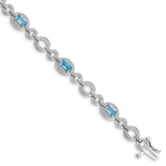 Diamond & Gemstone Bracelets