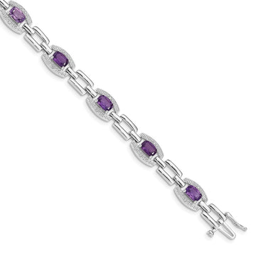 Diamond & Gemstone Bracelets