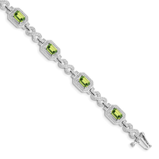Diamond & Gemstone Bracelets