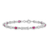 Diamond & Gemstone Bracelets