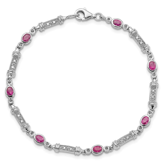 Diamond & Gemstone Bracelets
